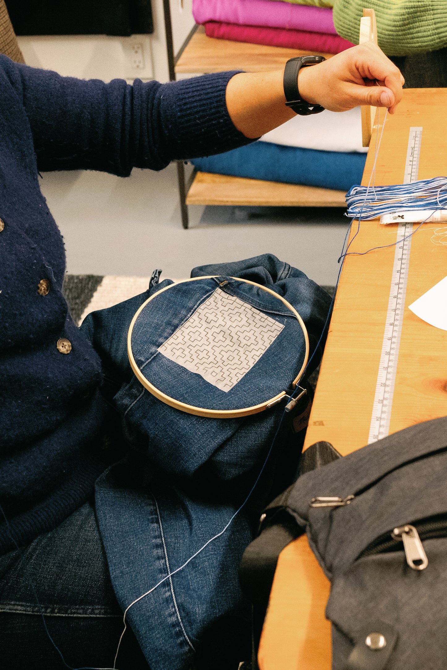 Visible Mending Workshop @ Timshel Shop | April 27th, 2025