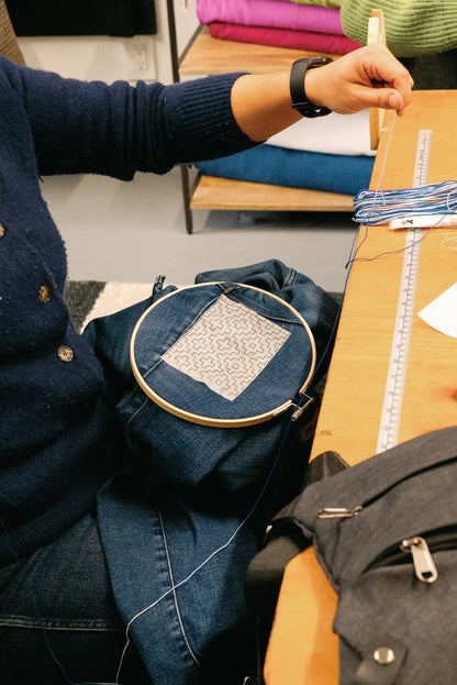 Visible Mending Workshop @ Timshel Shop | April 27th, 2025